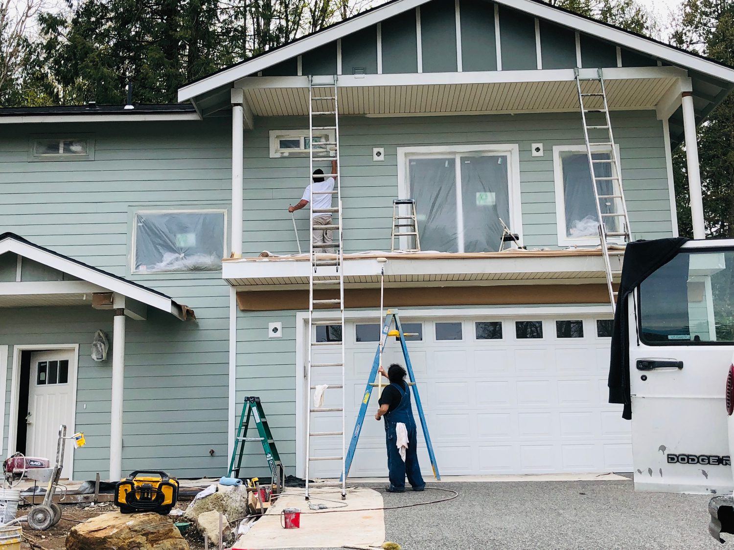 Residential exterior painting