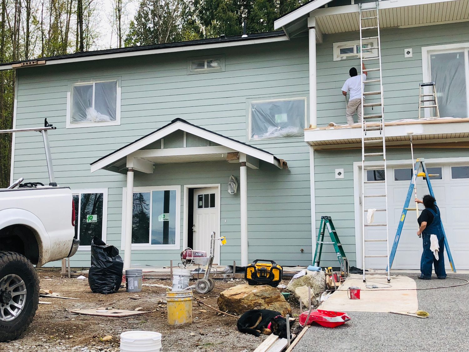 Residential exterior painting